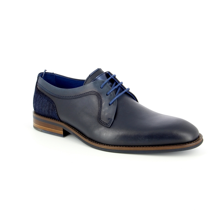 Braend veterschoenen blauw blauw