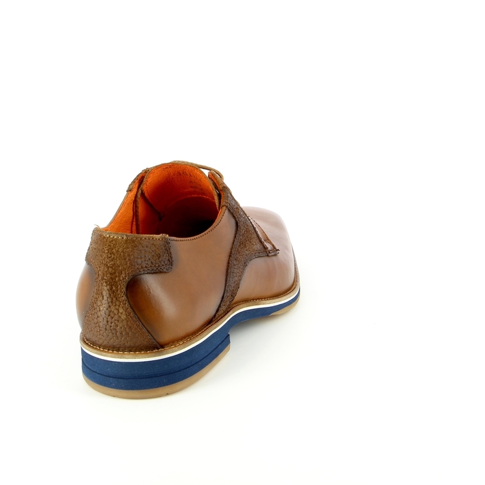 Braend Veterschoenen cognac