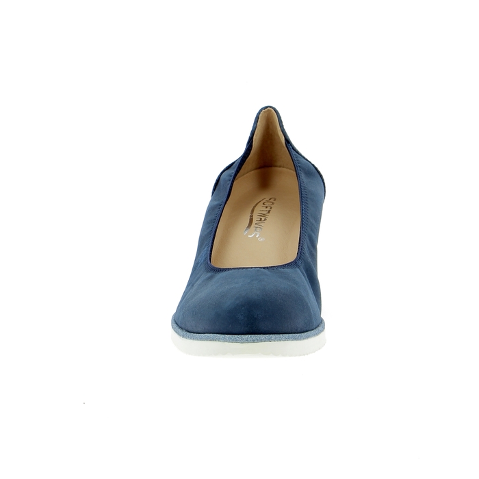 Softwaves pumps blauw blauw