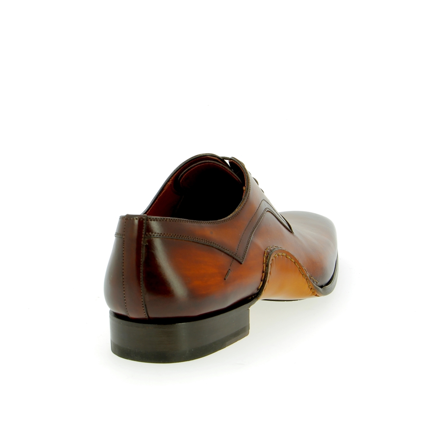 Zoom Magnanni veterschoenen cognac