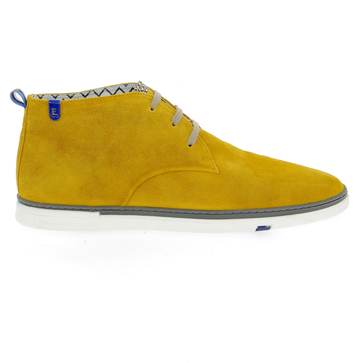 Zoom Floris Van Bommel bottines jaune