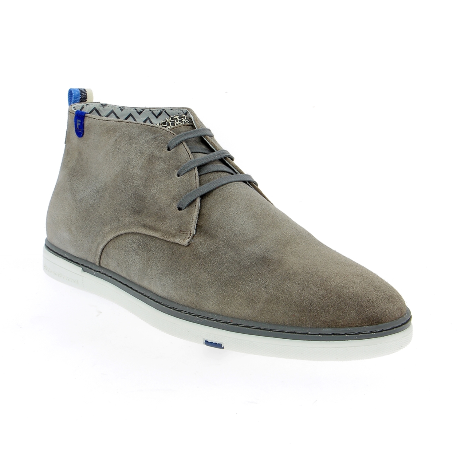 Zoom Floris Van Bommel bottines taupe