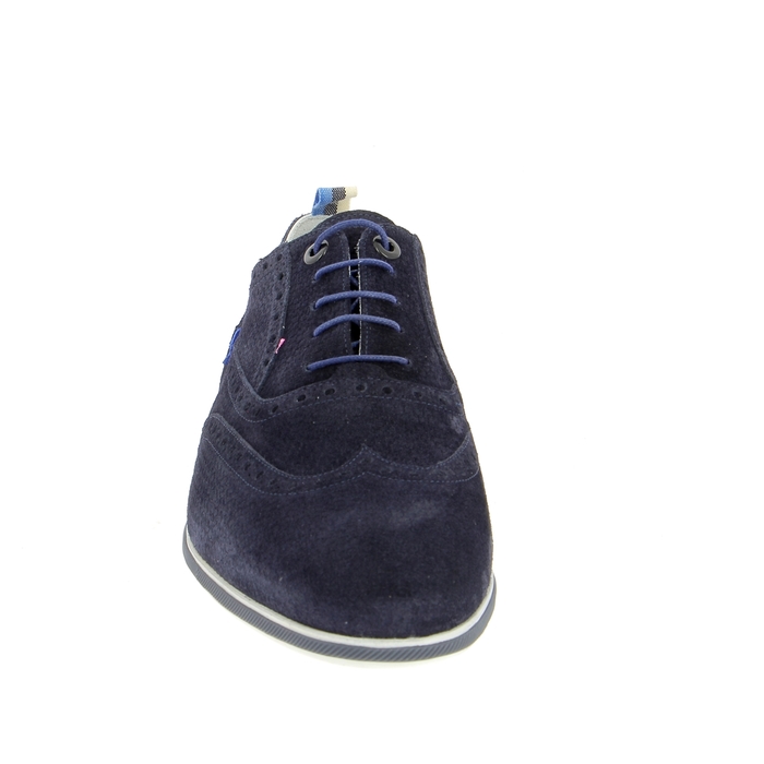 Floris Van Bommel veterschoenen blauw blauw