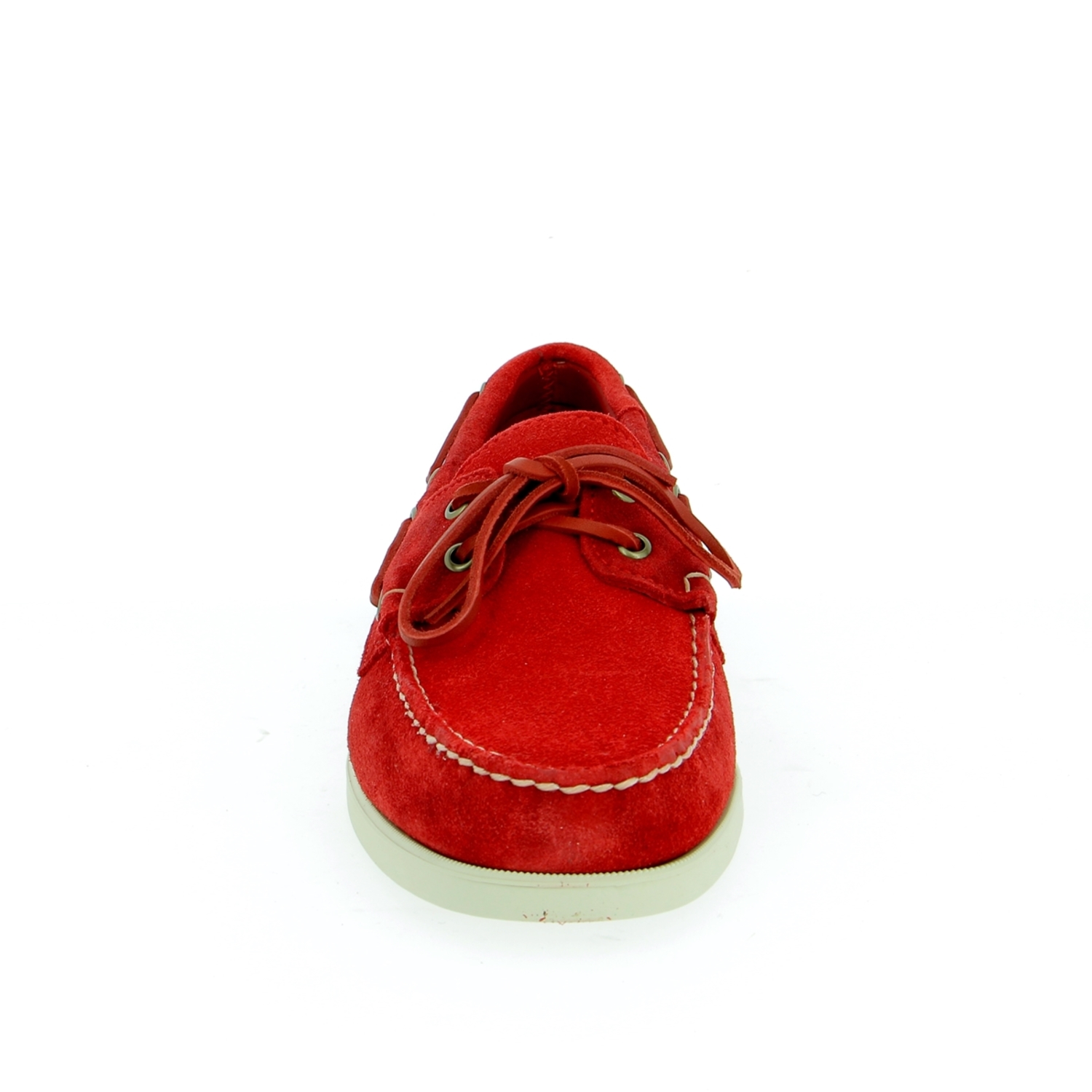 Zoom Sebago bateaux rouge