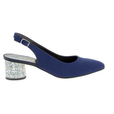 Brunate pumps blauw