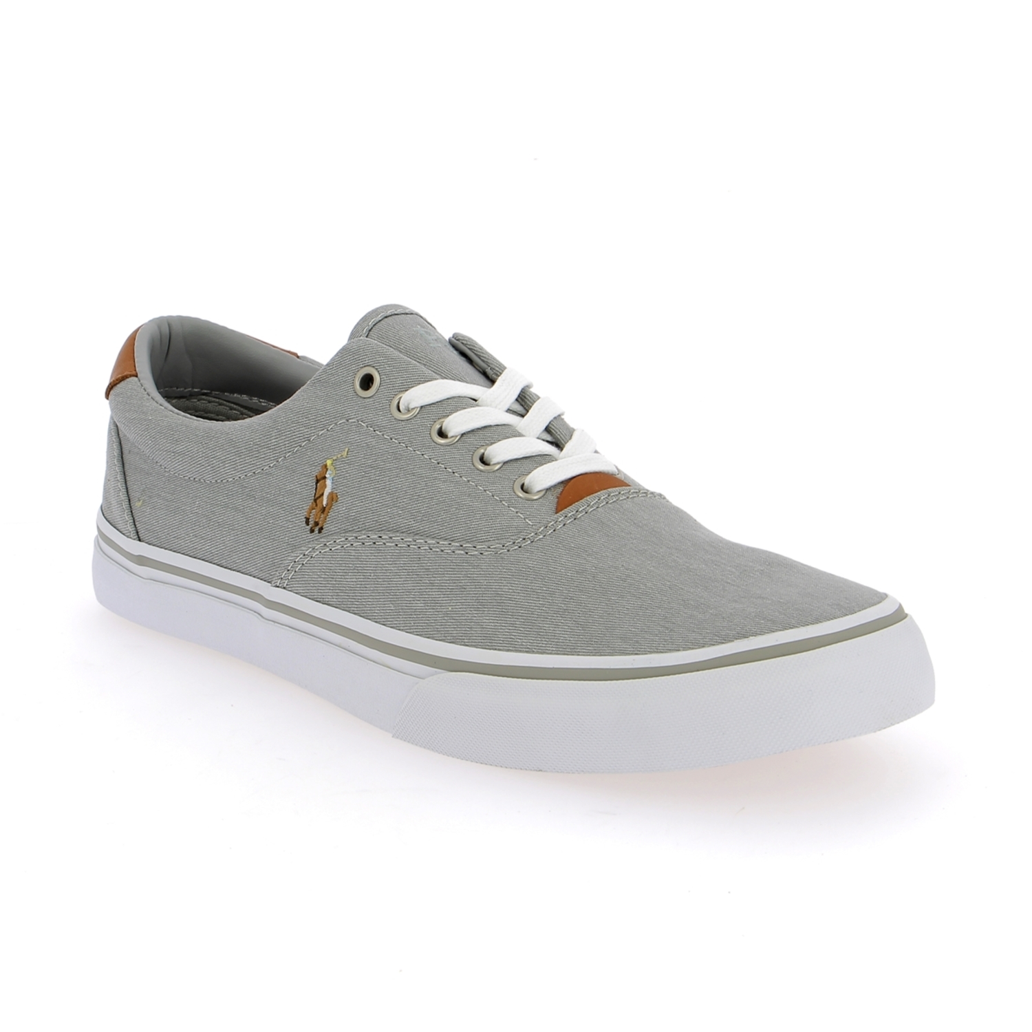 Zoom Ralph Lauren basket gris