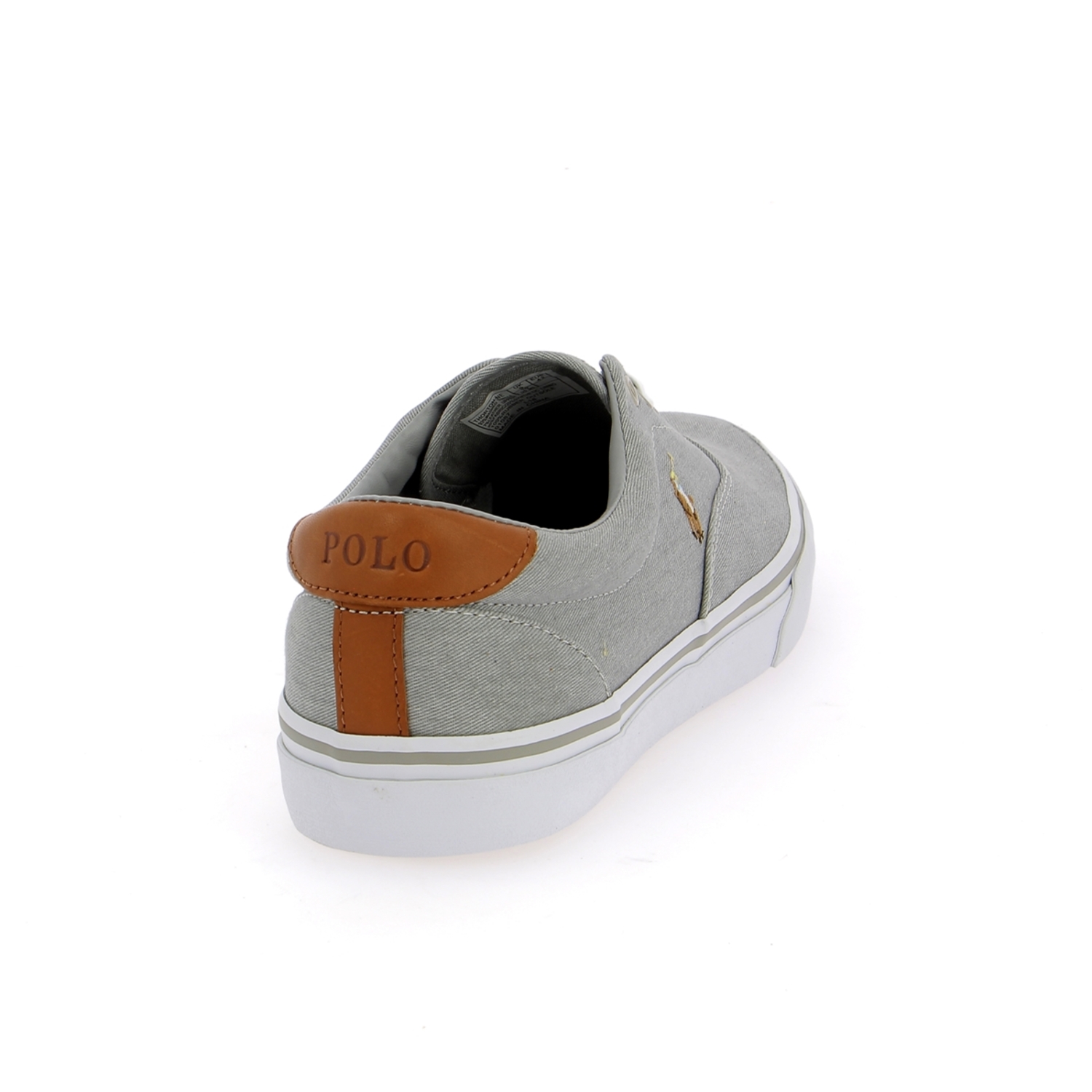 Zoom Ralph Lauren basket gris