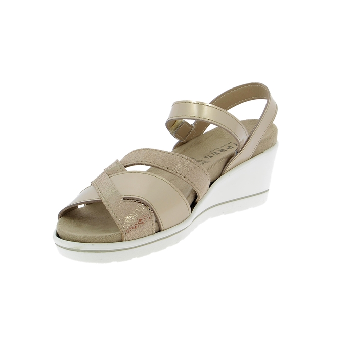 Cypres muiltjes - slippers taupe taupe