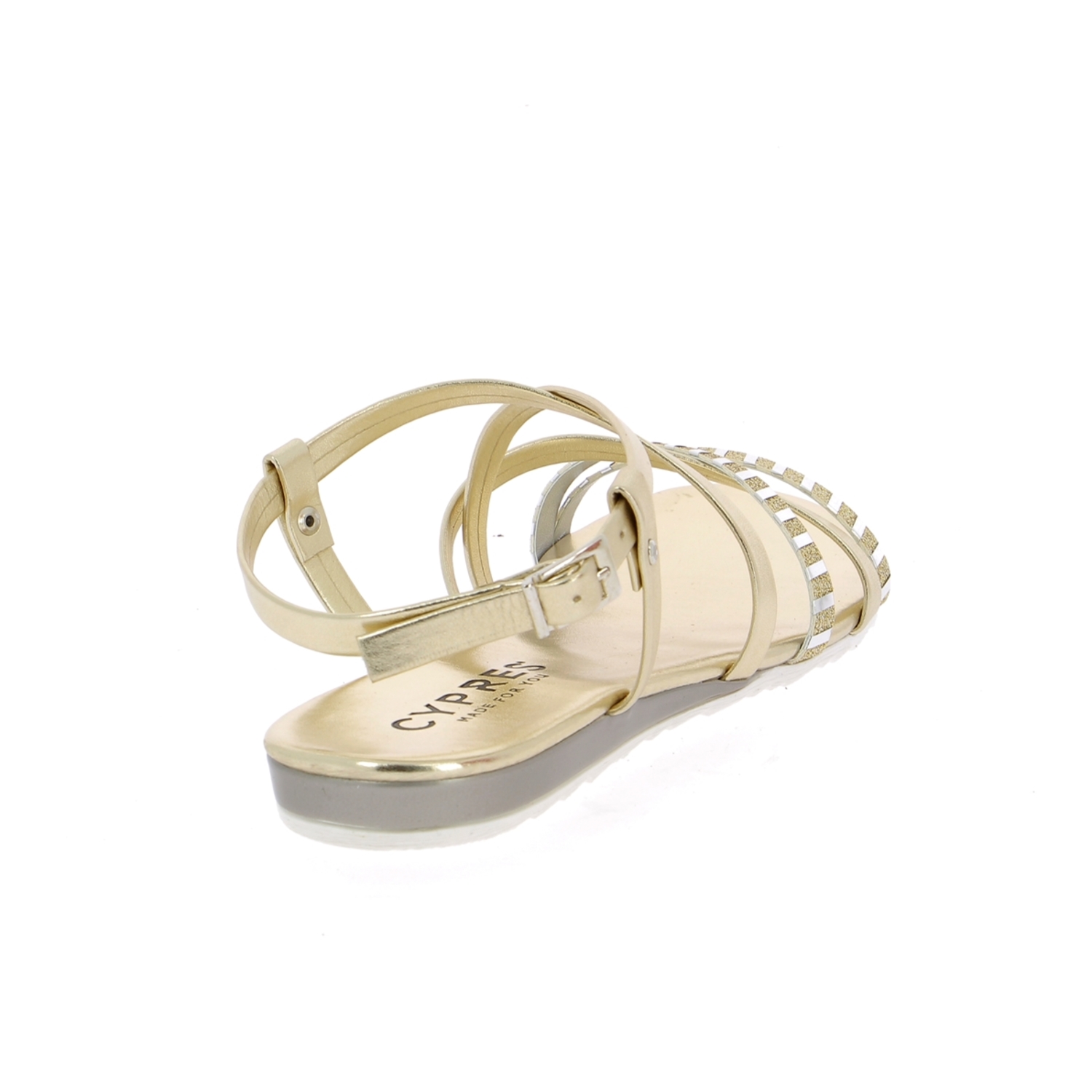 Zoom Cypres sandalen goud