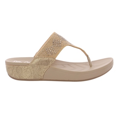 Cypres muiltjes - slippers taupe