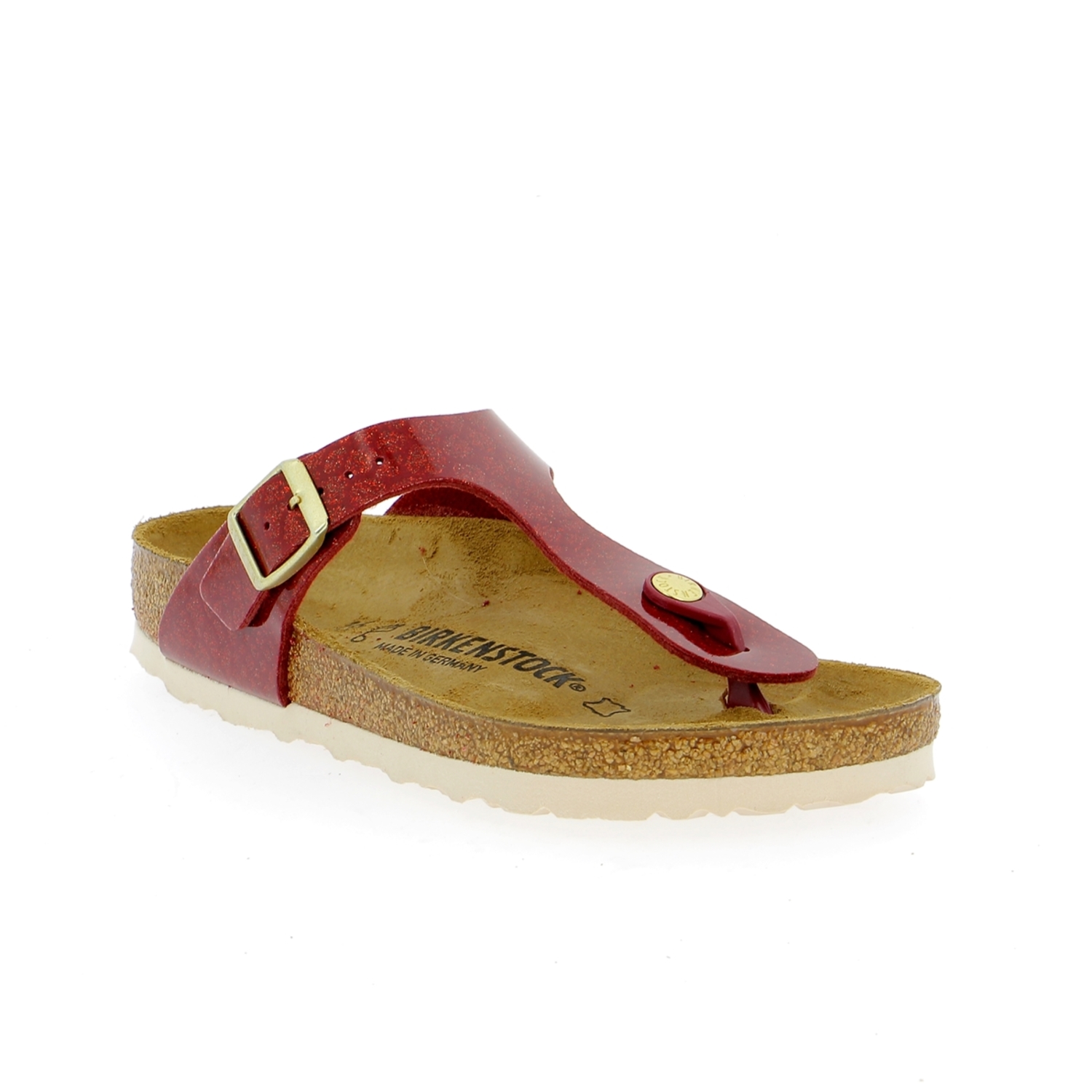 Zoom Birkenstock muiltjes - slippers bordeaux