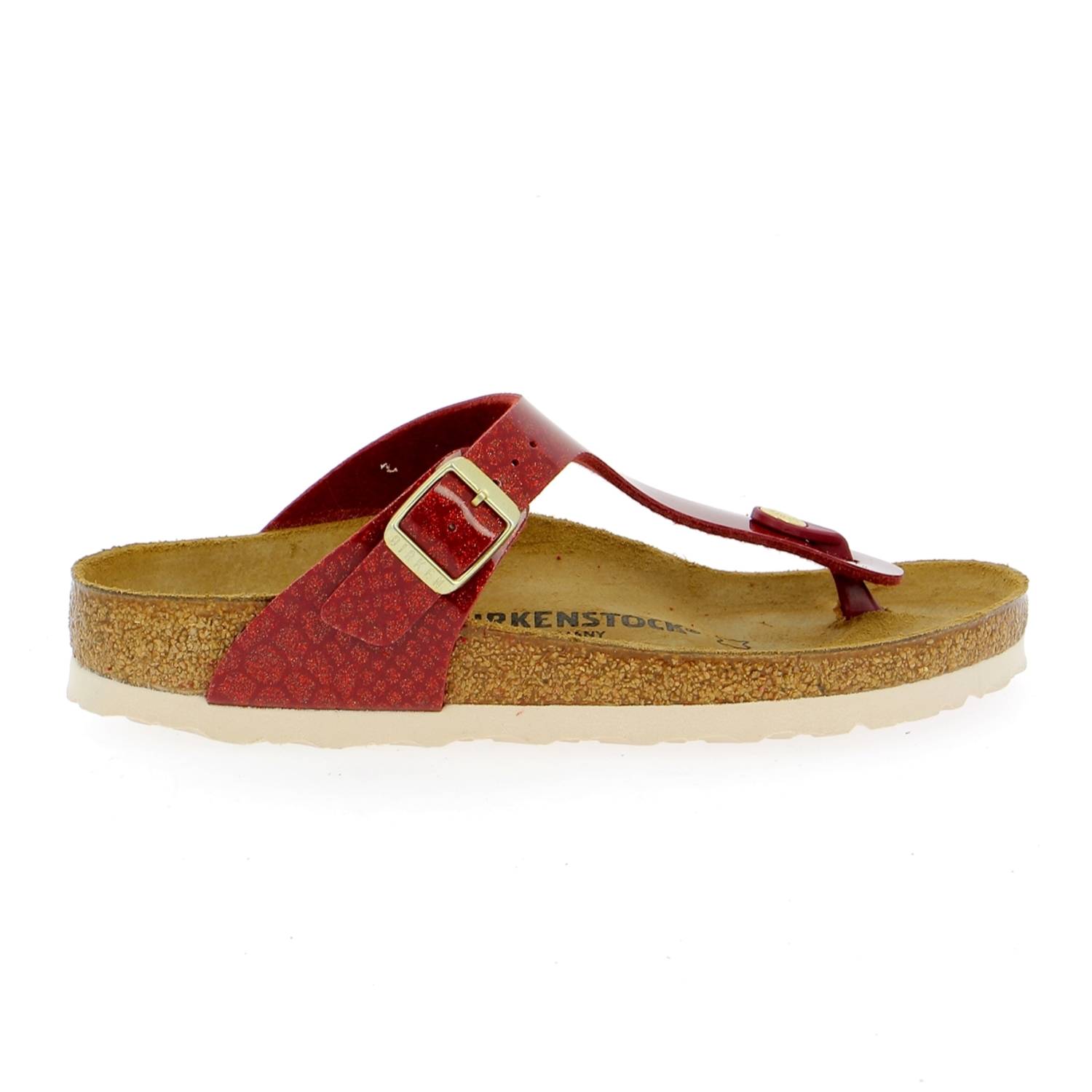 Zoom Birkenstock muiltjes - slippers bordeaux