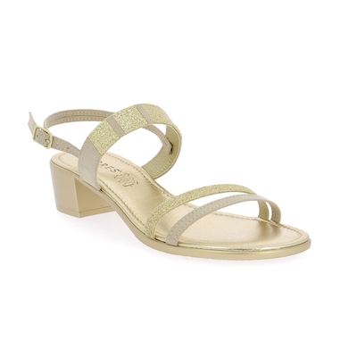 Cypres sandalen goud