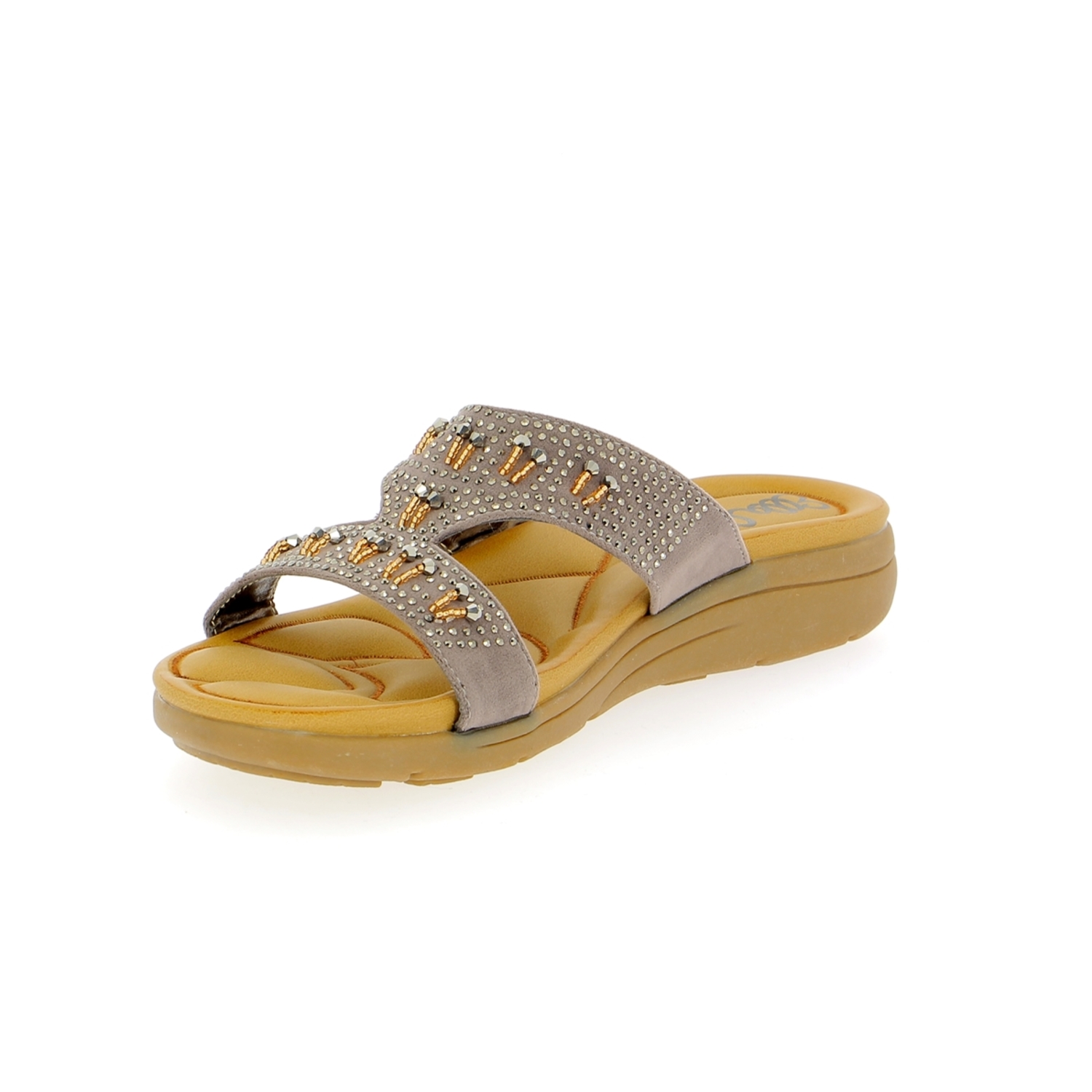 Zoom Cypres muiltjes - slippers taupe