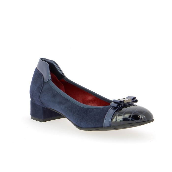 Voltan ballerinas blauw blauw