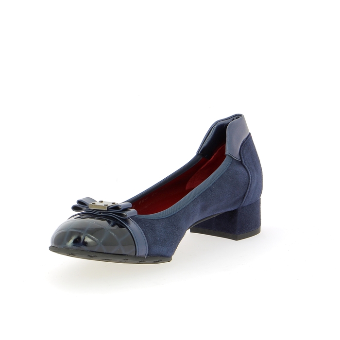 Voltan ballerinas blauw blauw