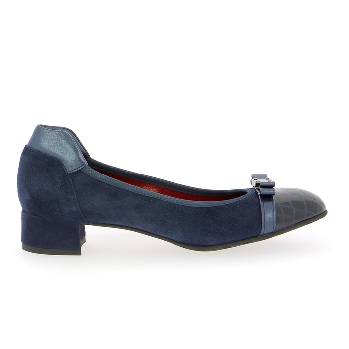 Voltan ballerinas blauw blauw