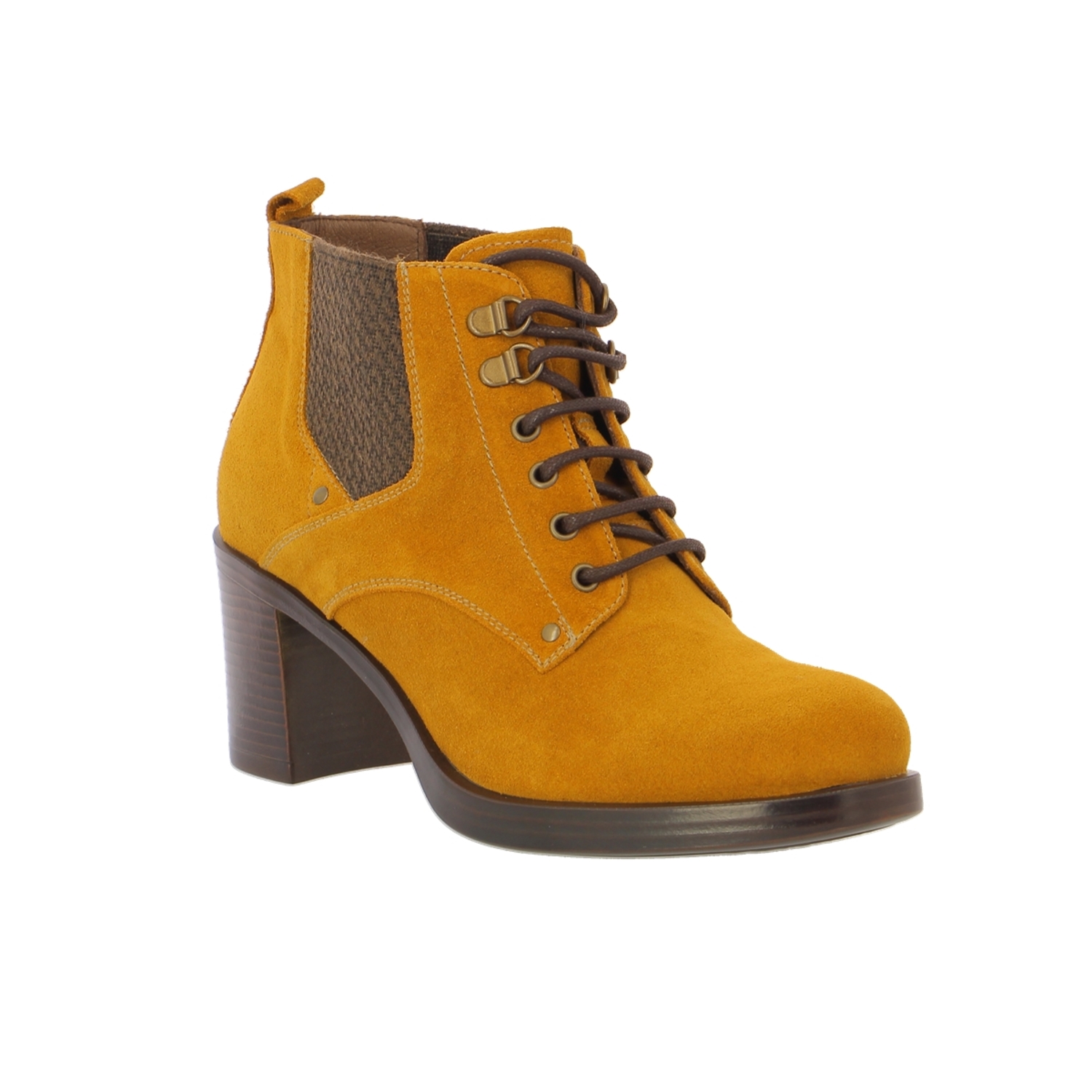 Zoom Nero Giardini bottines oker