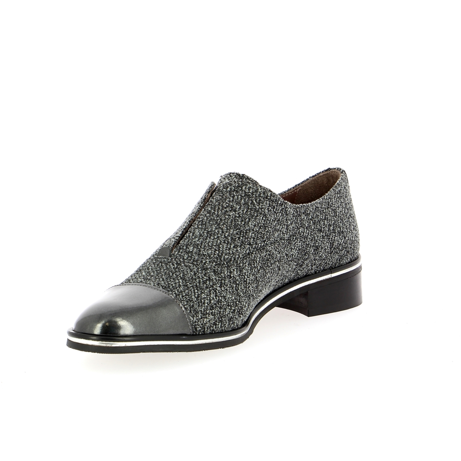 Zoom Pertini moccassins gris