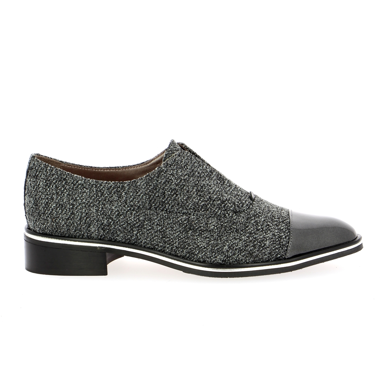 Zoom Pertini moccassins gris