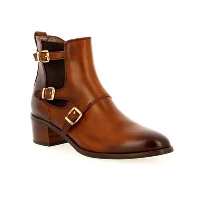 Pertini boots cognac