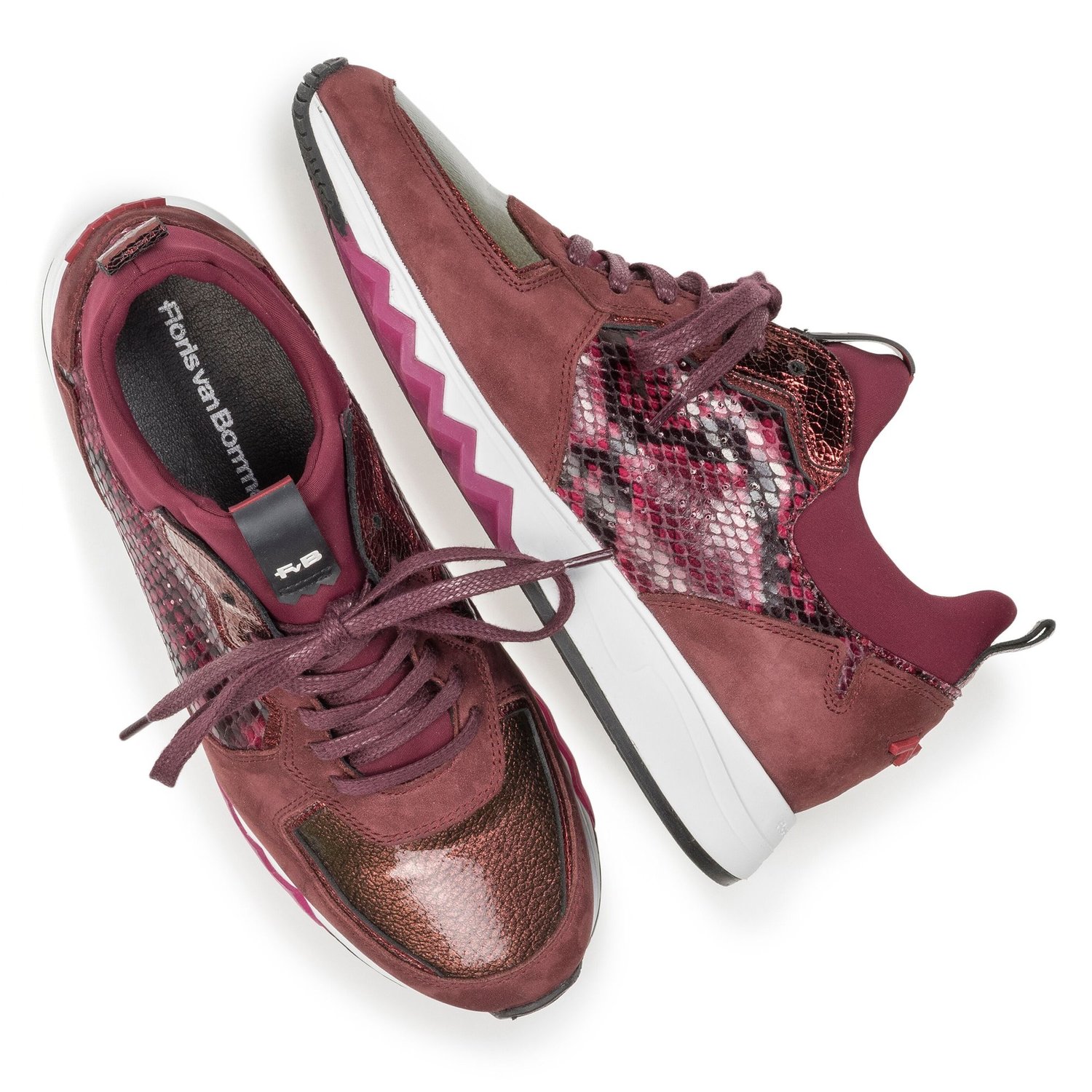 Zoom Floris Van Bommel sneakers bordeaux