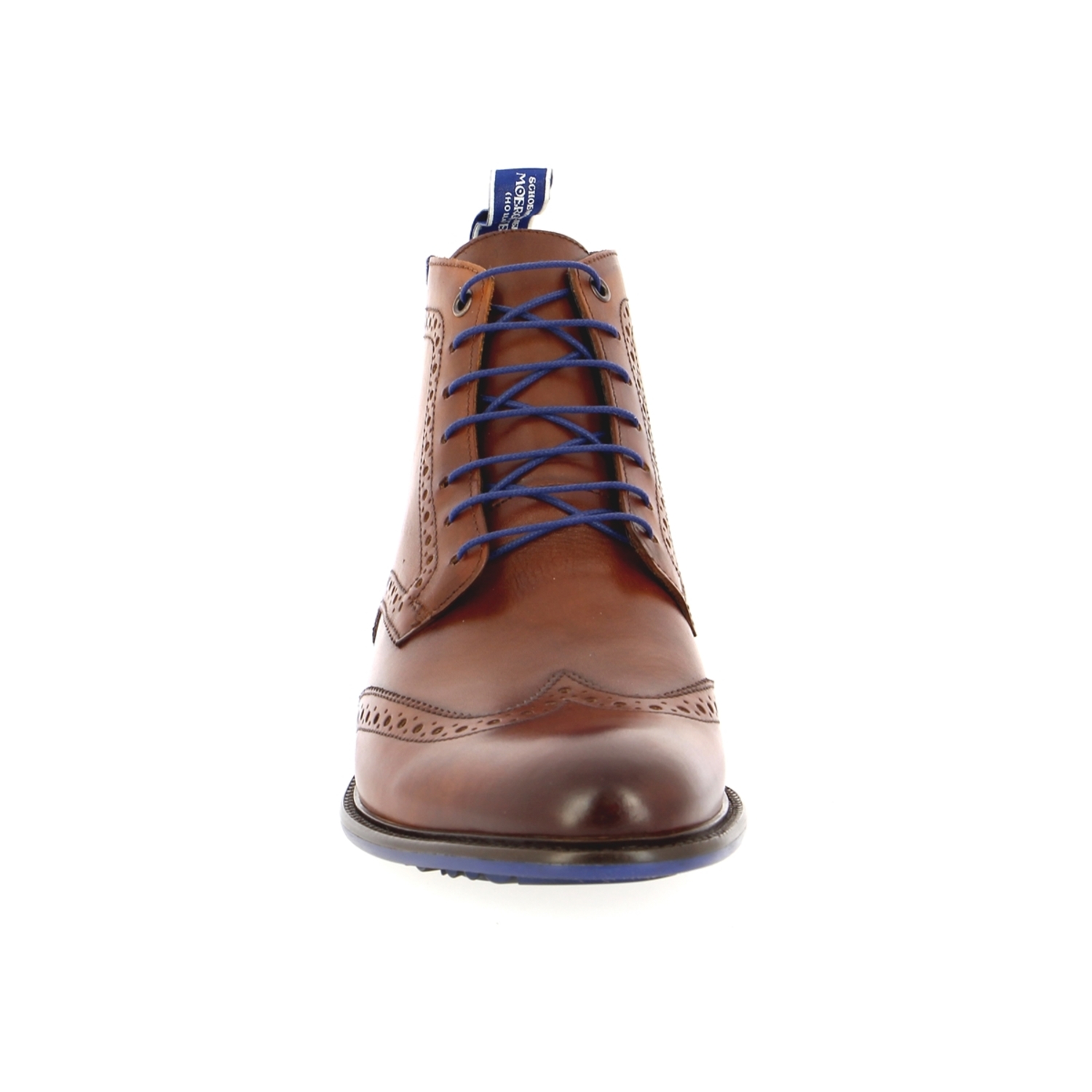 Zoom Floris Van Bommel bottines cognac