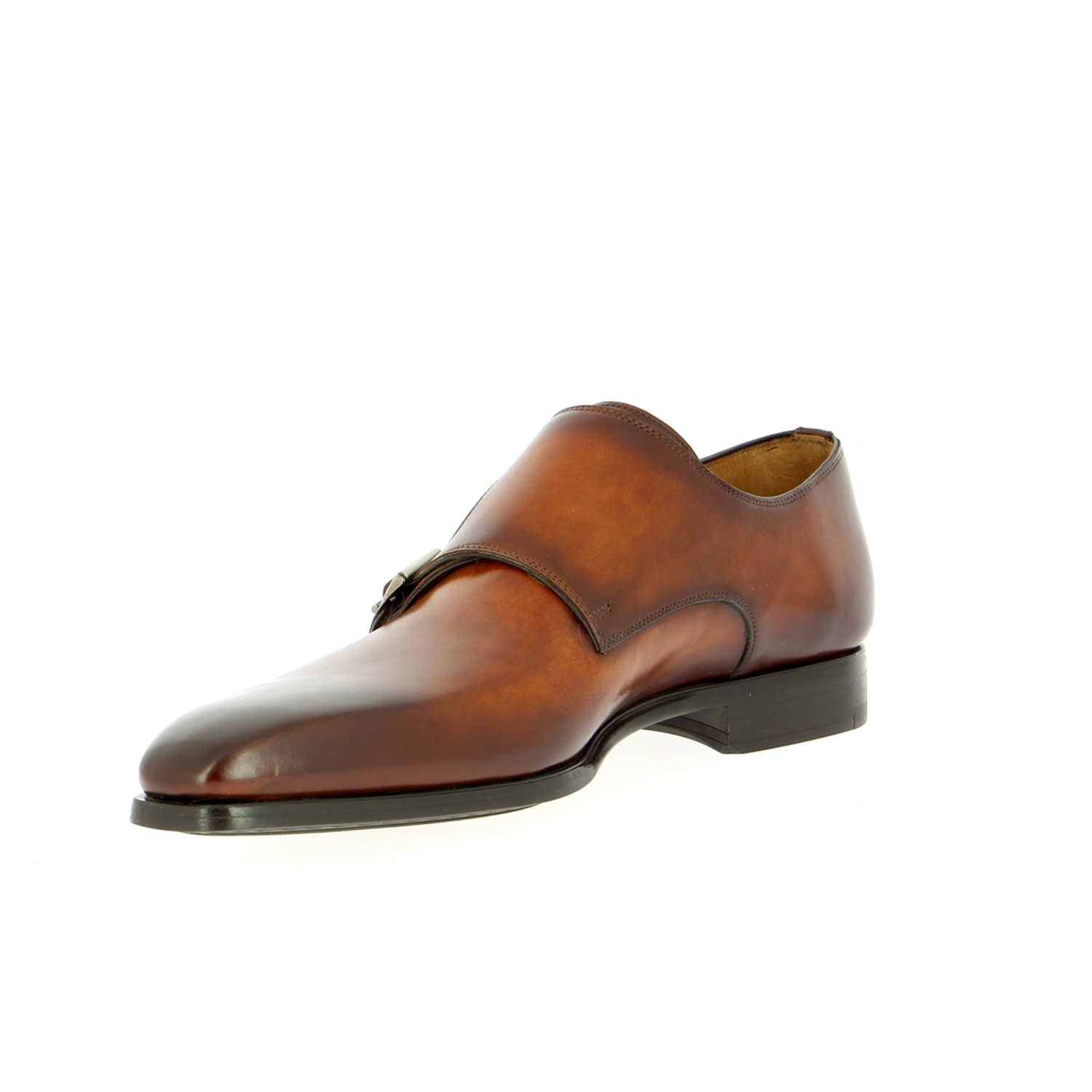 Zoom Magnanni veterschoenen cognac