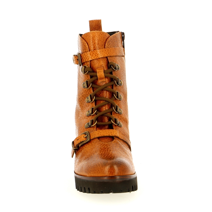 Zinda Bottines cognac