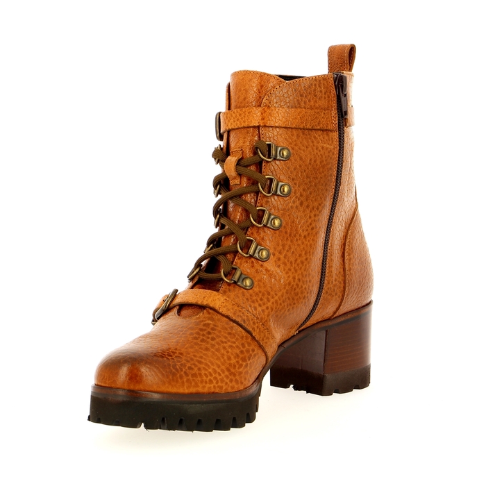 Zinda Bottines cognac