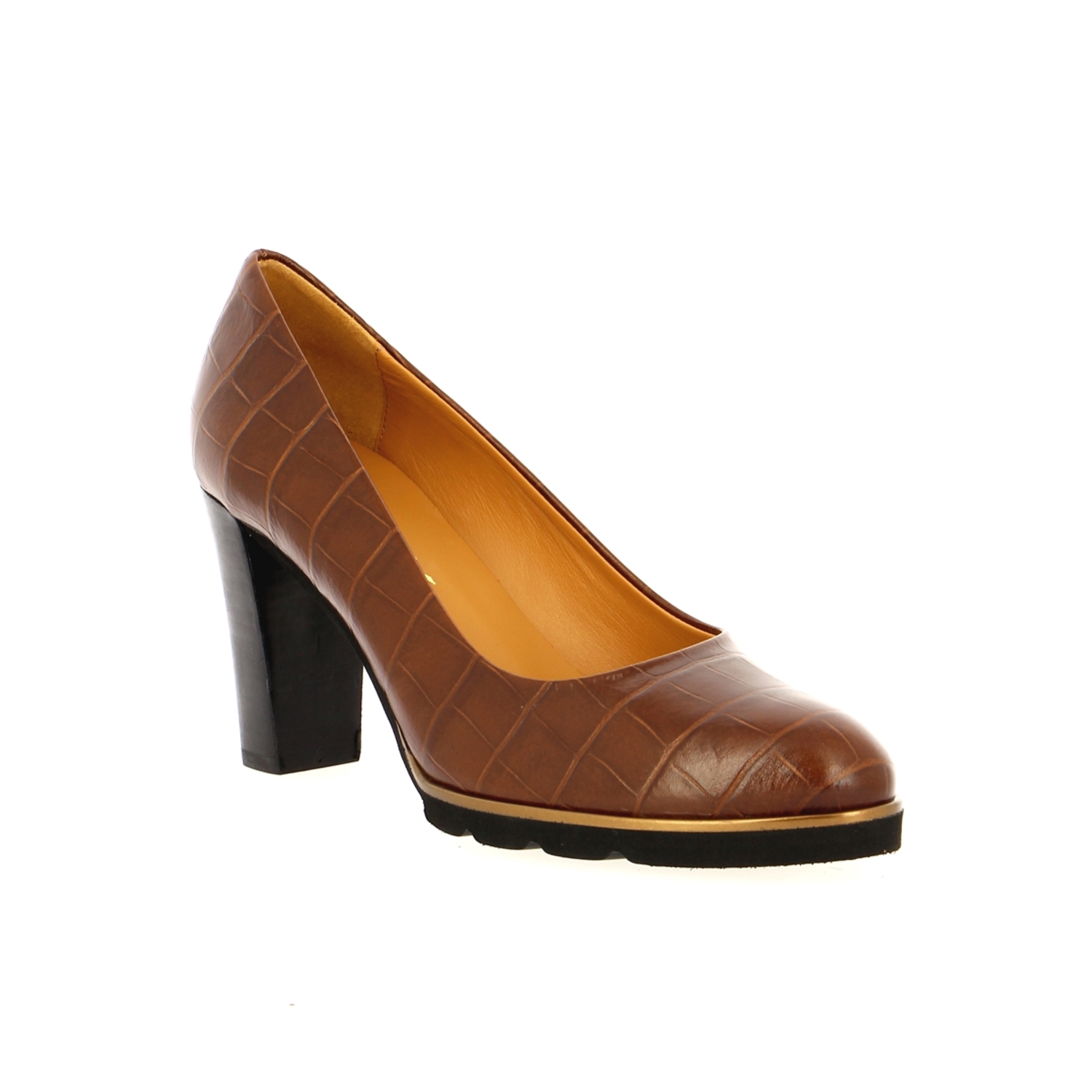 Zoom J'hay pumps cognac