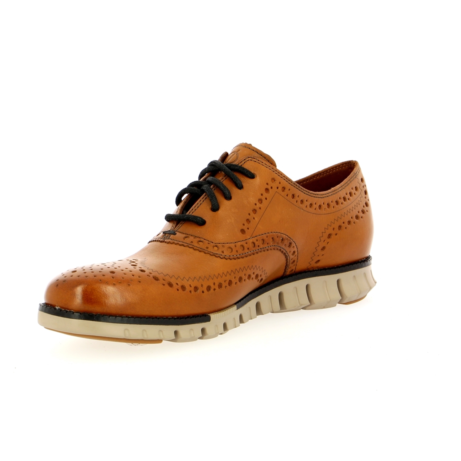 Zoom Cole Haan veterschoenen cognac