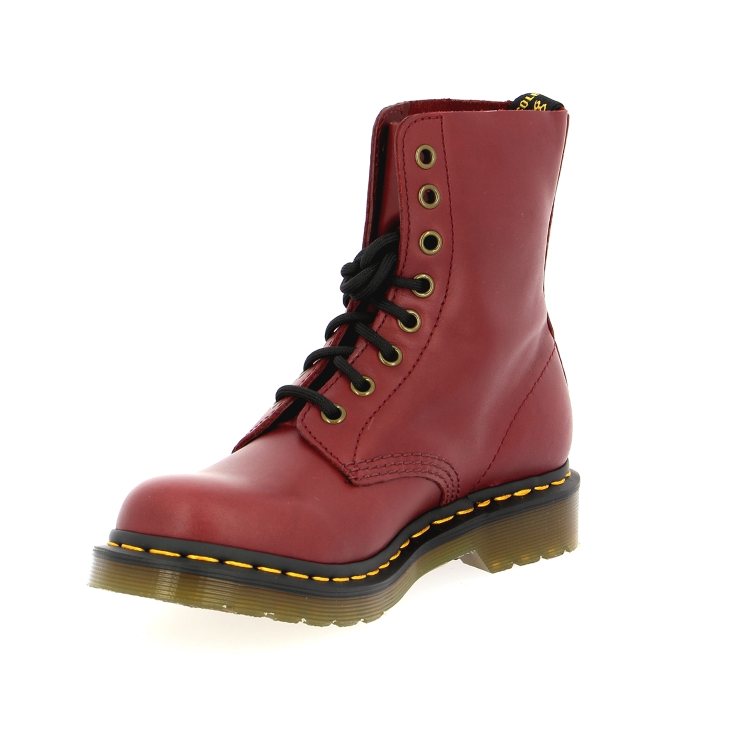 Zoom Dr. Martens bottinen rood