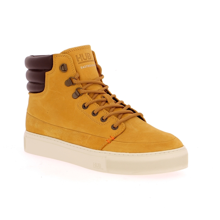 Hub bottines camel camel