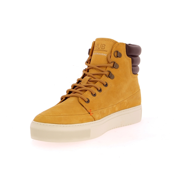 Hub bottines camel camel