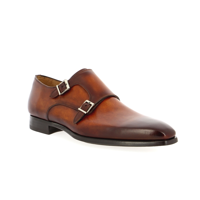 Magnanni veterschoenen cognac