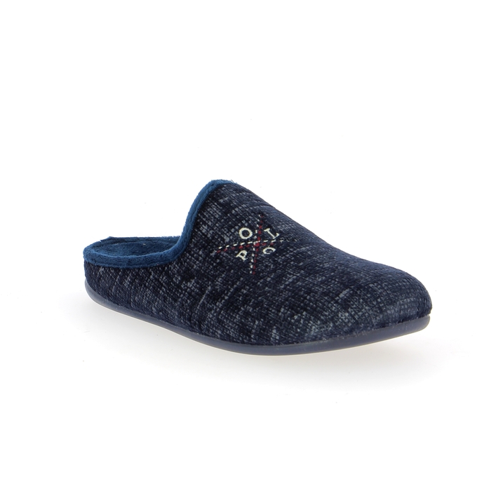 Cypres pantoffels blauw blauw