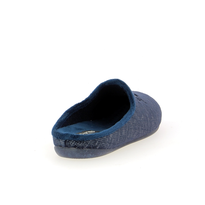 Cypres pantoffels blauw blauw