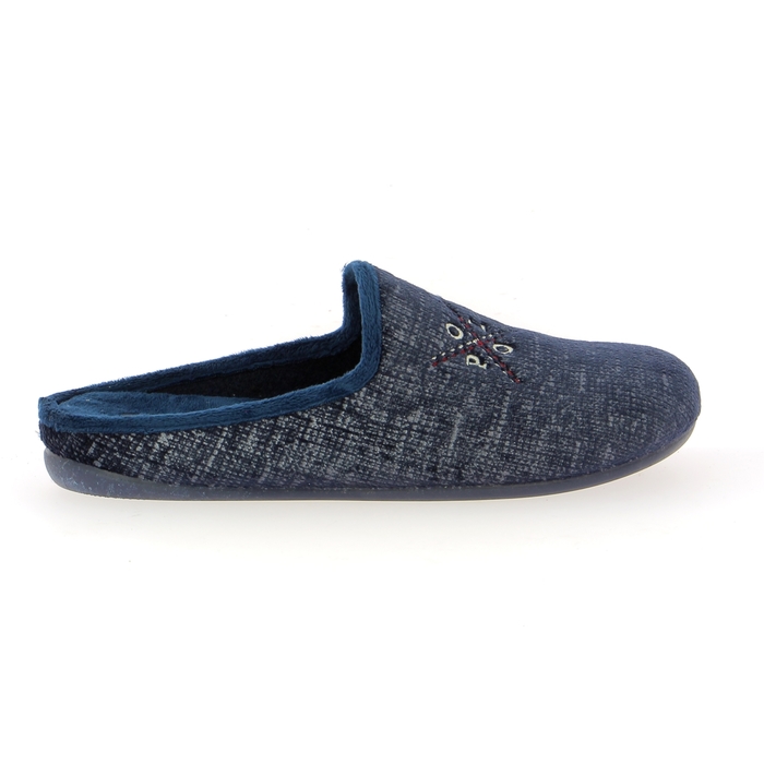 Cypres pantoffels blauw blauw