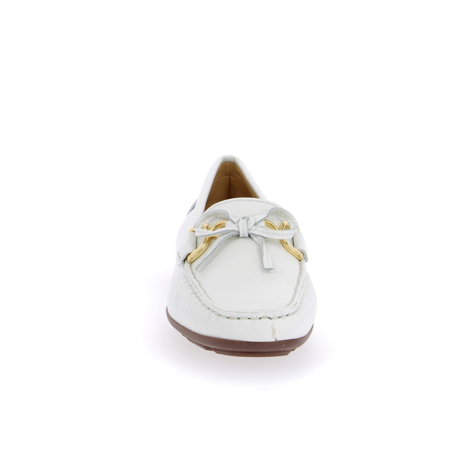 Zoom Cypres moccassins blanc