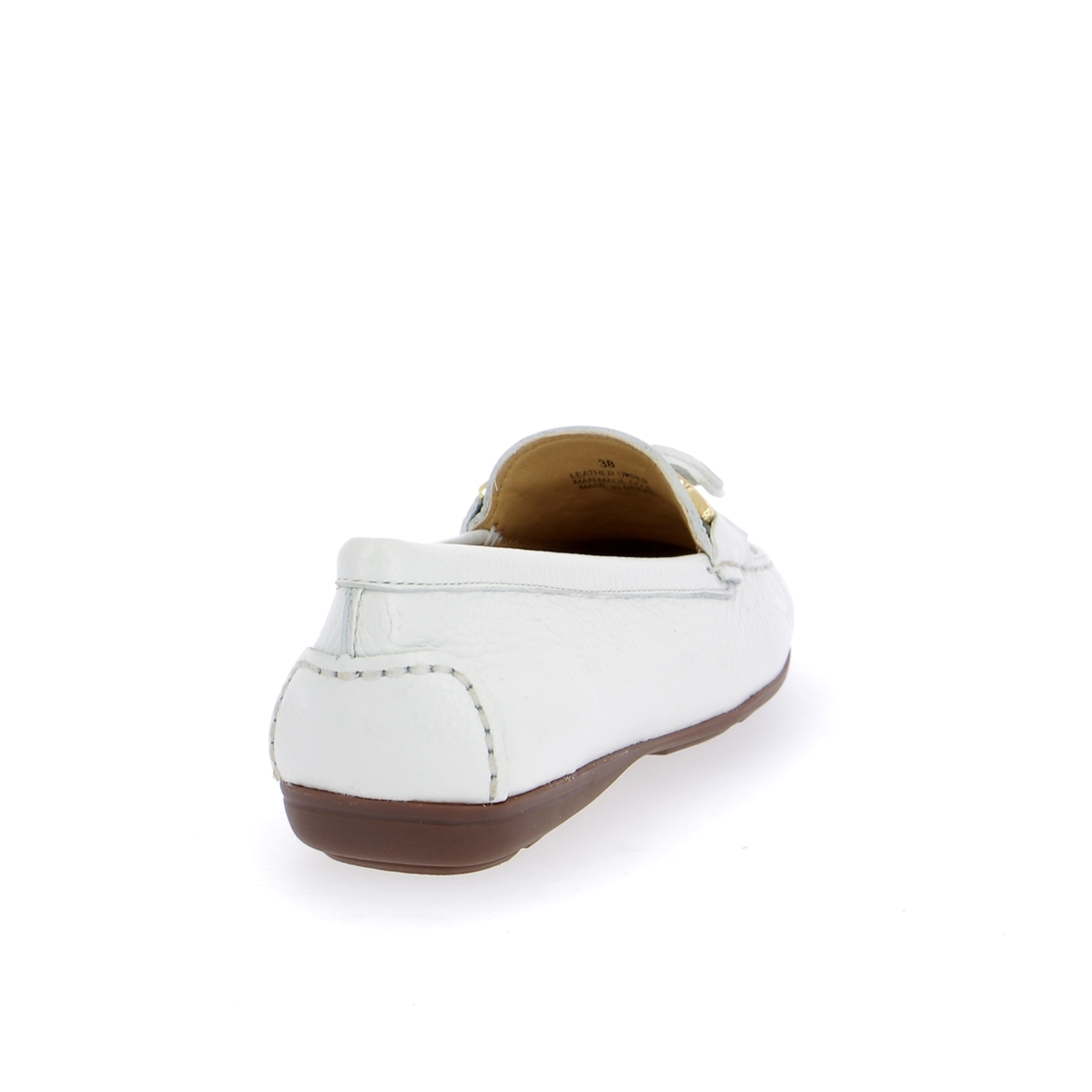 Zoom Cypres moccassins blanc