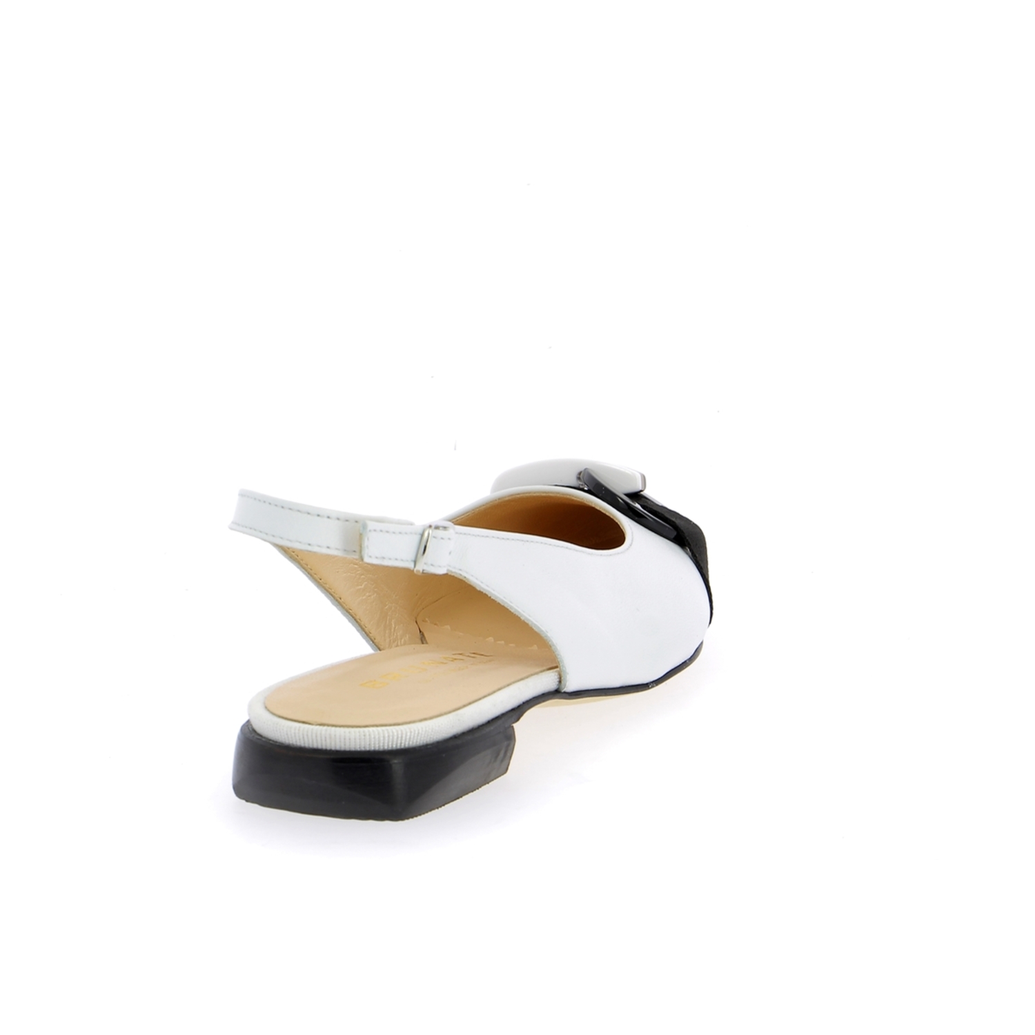 Zoom Brunate ballerines blanc