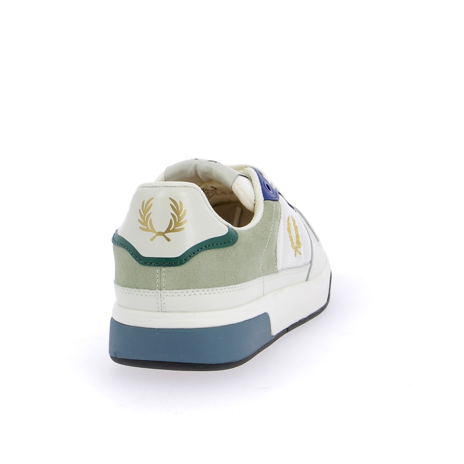 Zoom Fred Perry basket blanc