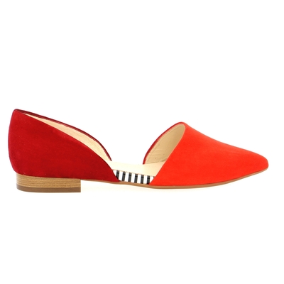 Peter Kaiser ballerines corail