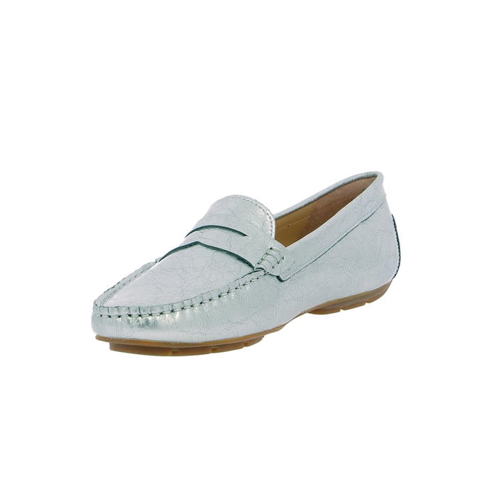 Cypres moccassins argent argent