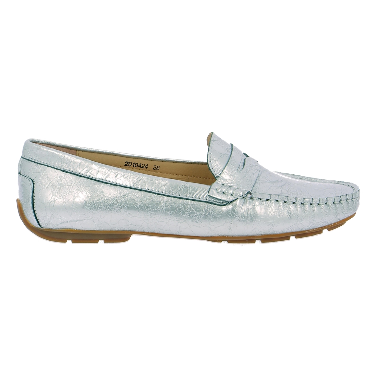 Zoom Cypres moccassins argent