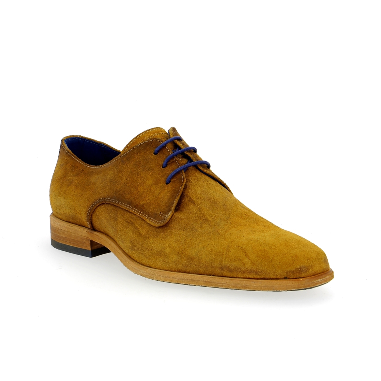 Zoom Braend veterschoenen cognac