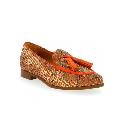 Pertini moccassins orange