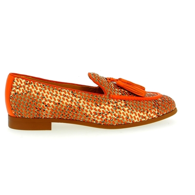 Pertini moccassins orange