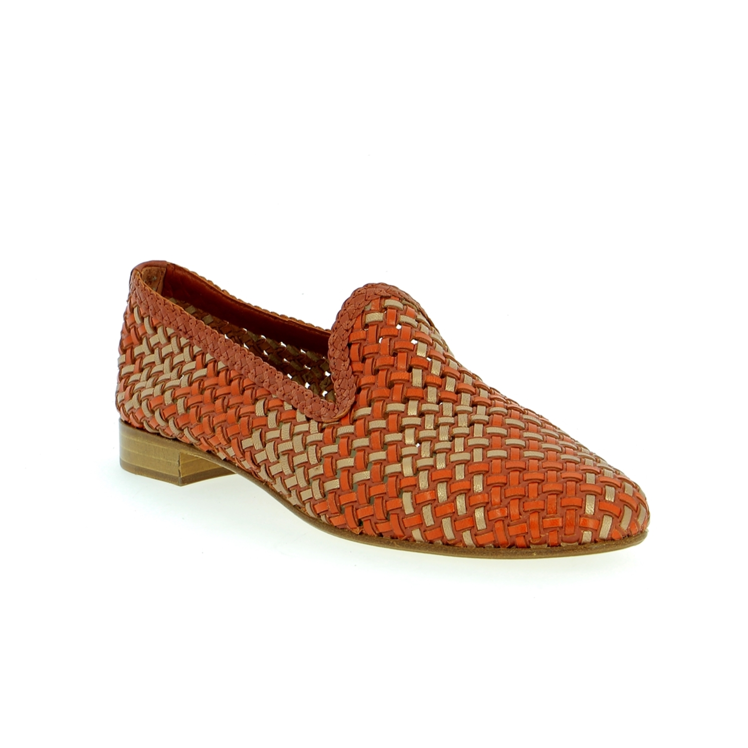 Zoom Pertini moccassins cognac